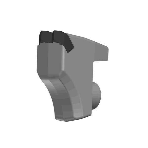 TFMTFAEC carbide mulcher hammer — view 1